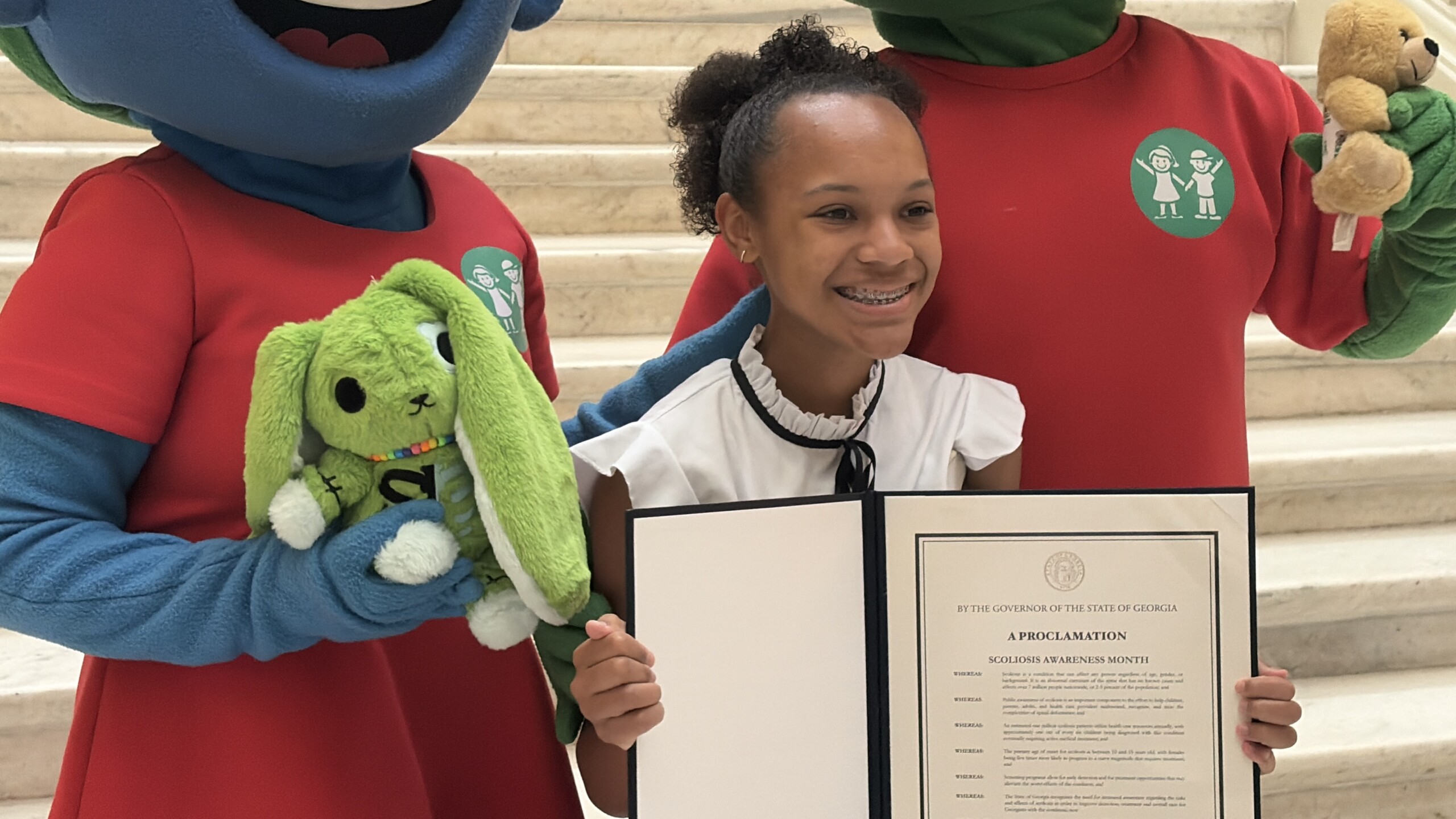 Governor Declares June National Scoliosis Awareness Month